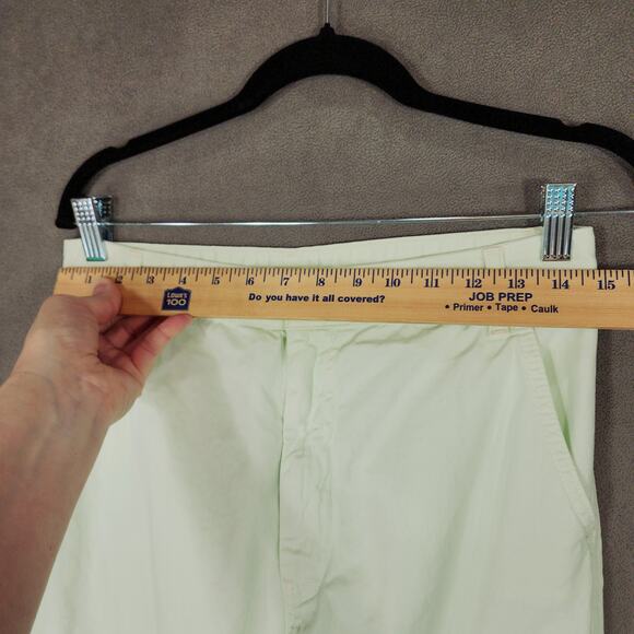Stradivarius STR Cargo Pants sz 8 Women Pistachio Green Pockets Spring Coachella - Picture 4 of 13